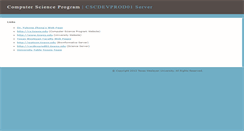 Desktop Screenshot of cscdevprod01.txwes.edu